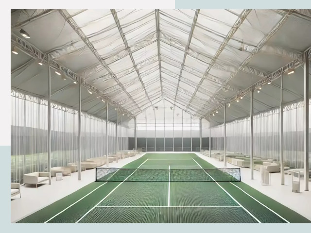 Строительство теннисных кортов в Тулуне