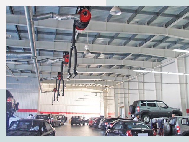 Строительство автосалонов из металлоконструкций от 647 руб.