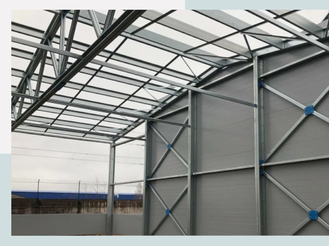 Каркасные ангары от СтальСтрой-Тлн по цене от 647 руб.