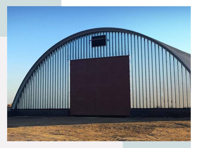 Арочные ангары в Тулуне