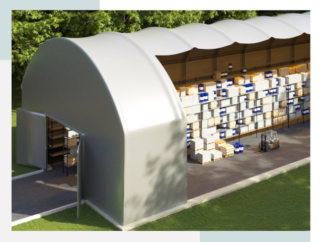 Тентовые ангары в Тулуне