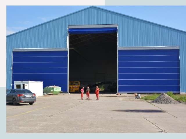 Ангарные ворота в Тулун от СтальСтрой-Тлн по цене 647 руб.